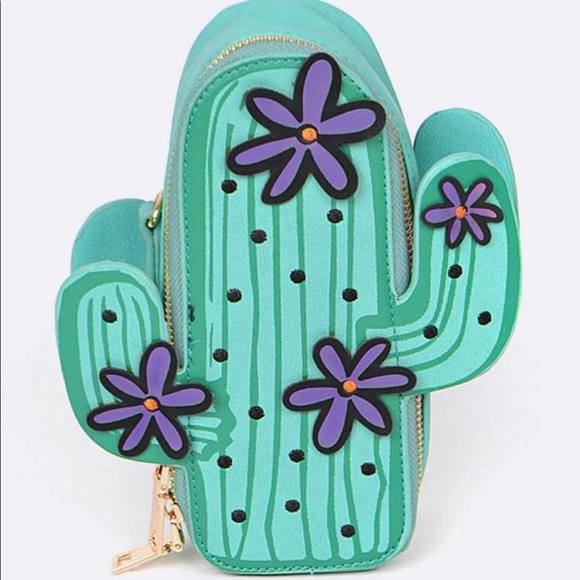 Handbags - Cactus Crossbody Bag